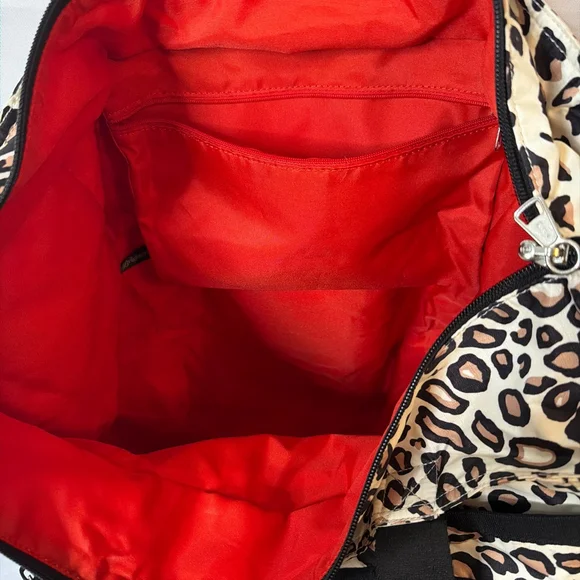 Brighton Knox Extra Large Catwalk Nylon Tote Cosmetic Pouch Holiday Gift Travel - Picture 4 of 10